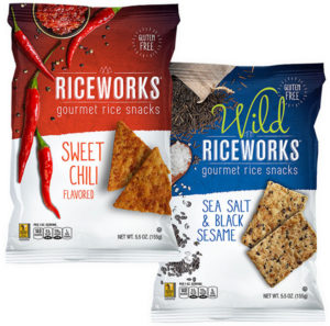 Riceworks Sweet Chili and Wild Seal Salt & Black Sesame