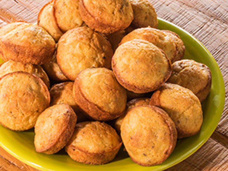 Baked Hushpuppies