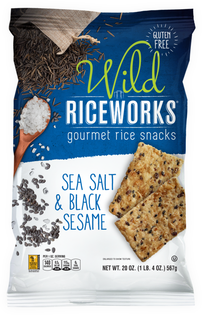 20oz Wild Riceworks Sea Salt & Black Sesame