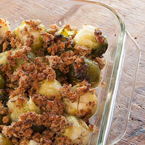 Breaded Brussels Sprouts