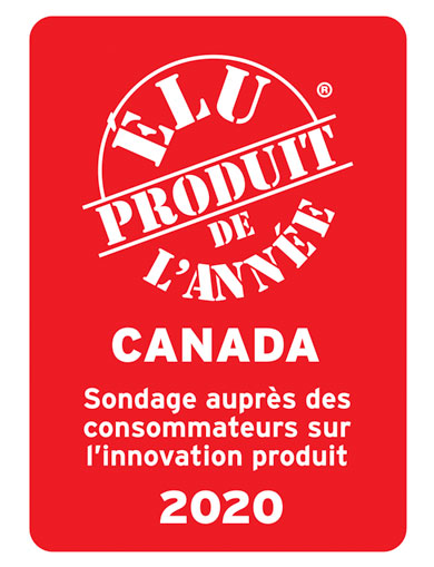Élu produit de l'année 2020 Canada