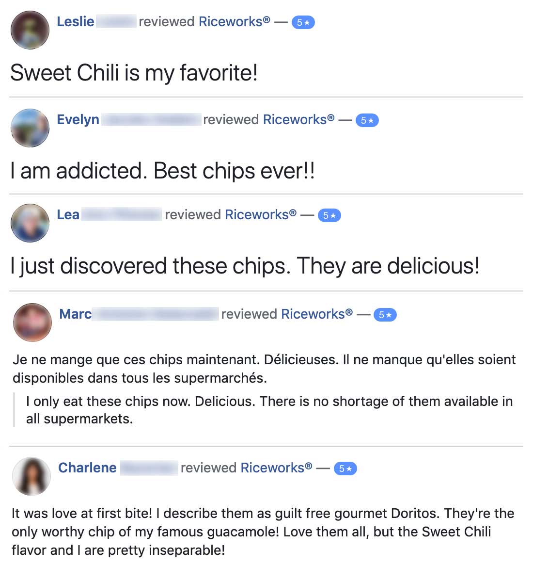 Riceworks Product Reviews