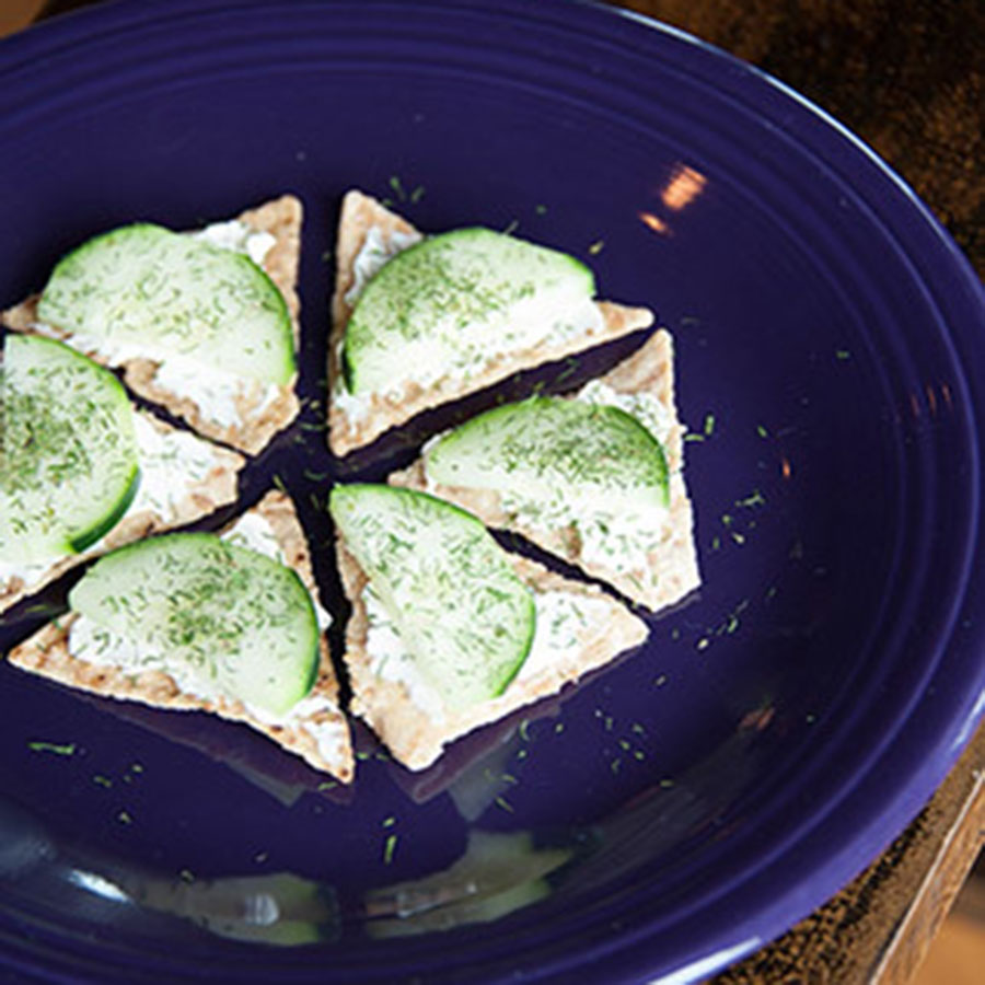 Cream Cheese, Cucumber & Dill Riceworks