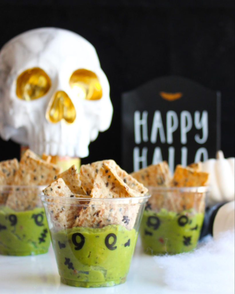 scary quac filled cups