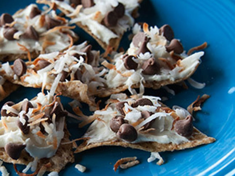 Frosting, Toasted Coconut & Chocolate Chips