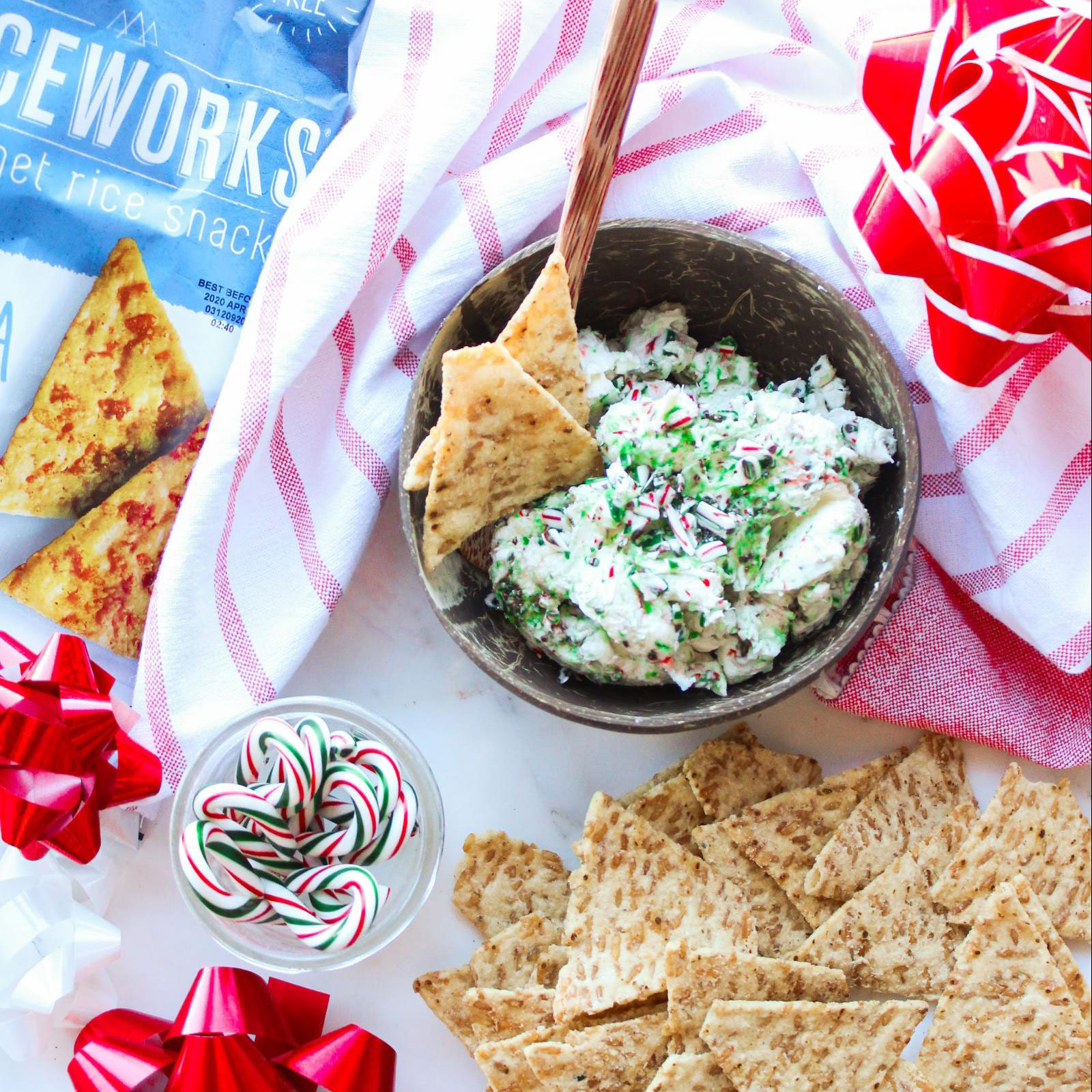 Gluten-Free Candy Cane Dip