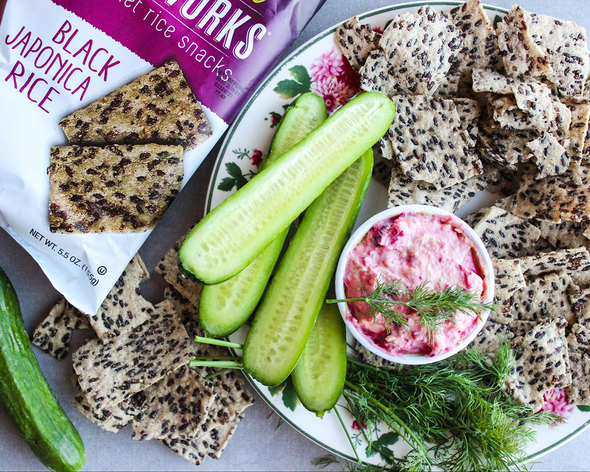 Gluten-Free Cranberry Hummus Spread