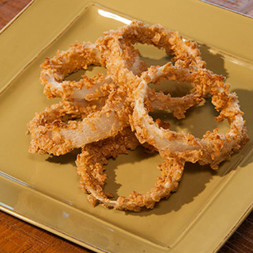 Gluten Free Oven-Baked Onion Rings