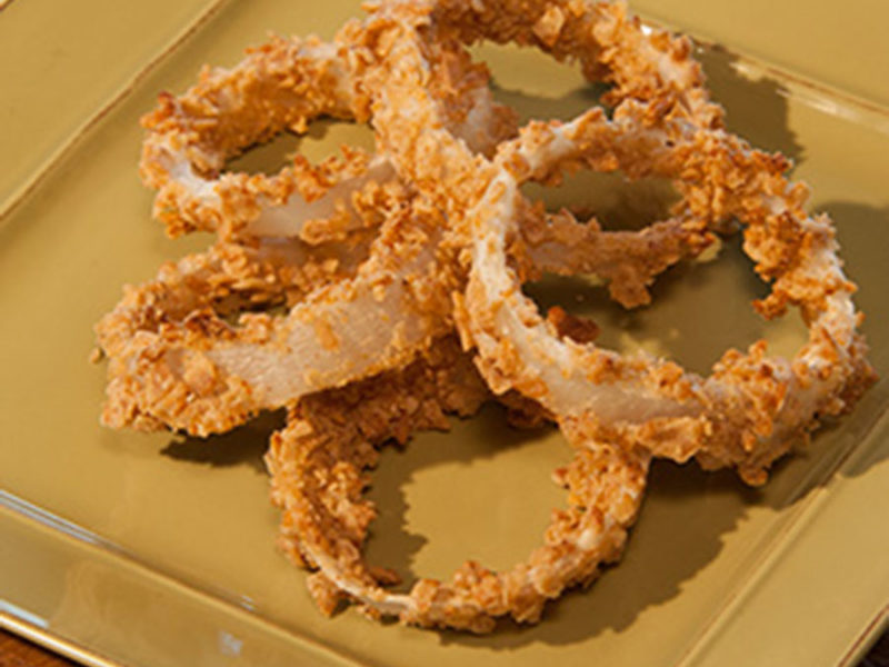Gluten Free Oven-Baked Onion Rings