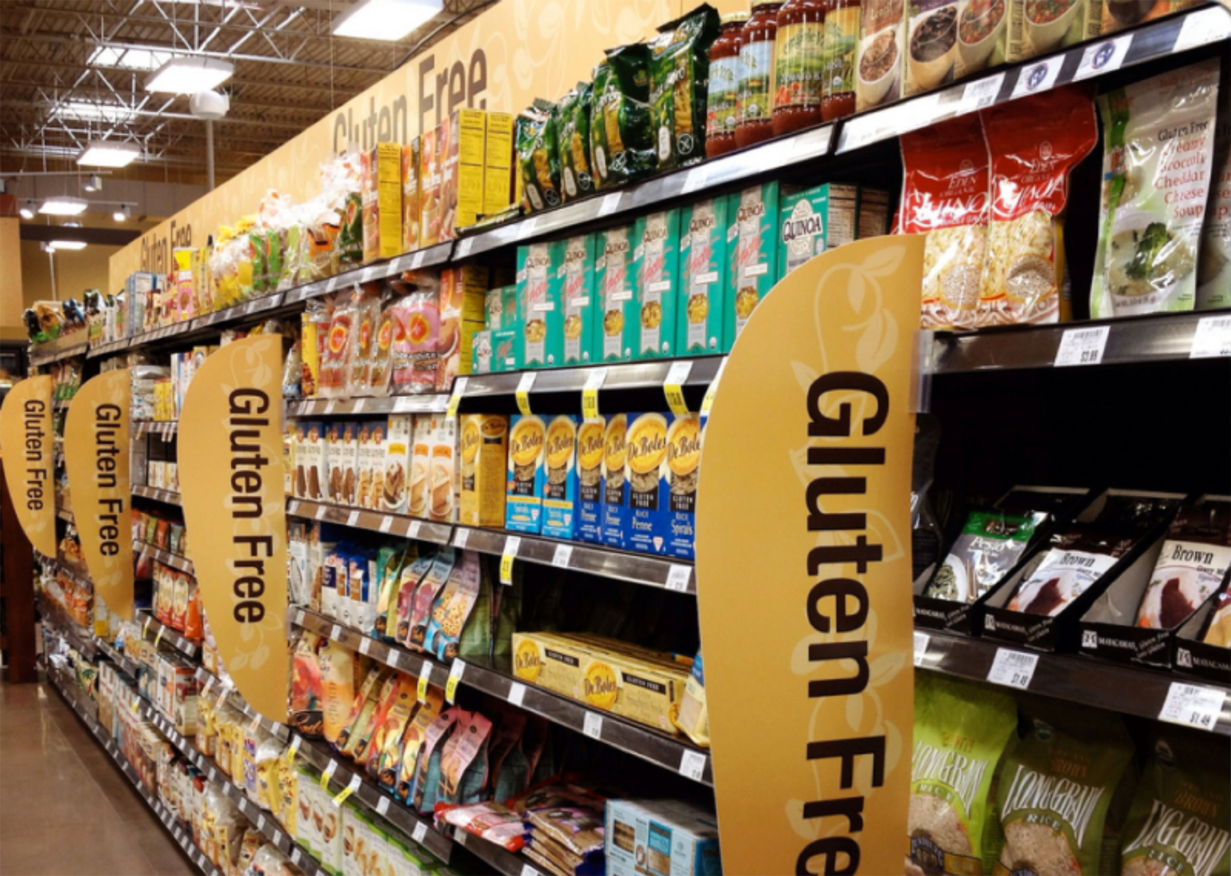 Gluten-Free Shelf Labels Hit Stores