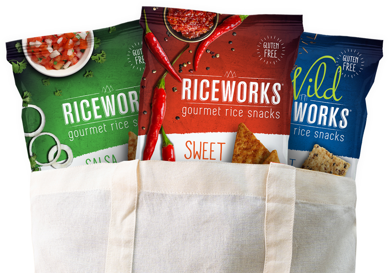 Riceworks in Grocery Bag