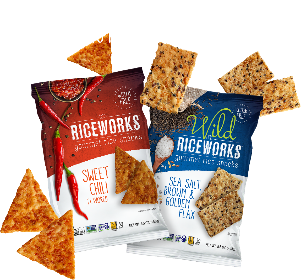 Riceworks Rice Chips are Crunchy Nutritious Deliciousness!