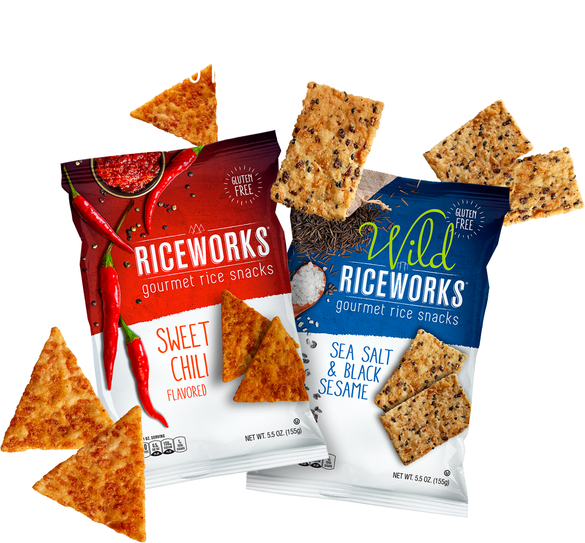Riceworks Rice Chips are Crunchy Nutritious Deliciousness!
