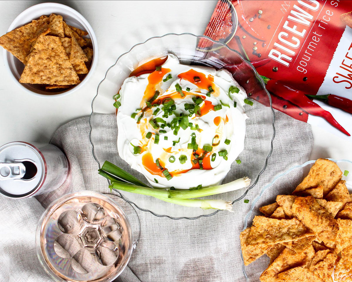 Labneh Dip with Sweet Chili Riceworks
