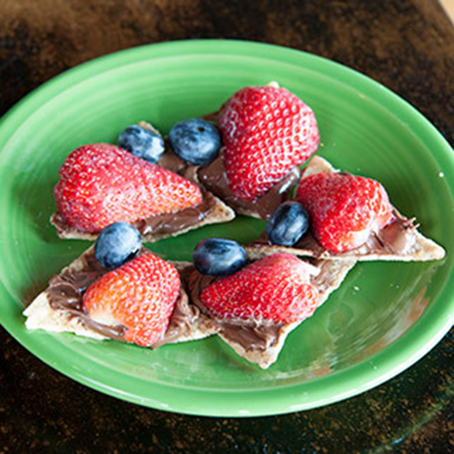 Nutella & Fresh Fruit - Riceworks
