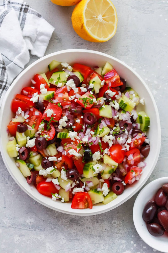 Easy Mediterranean Salad