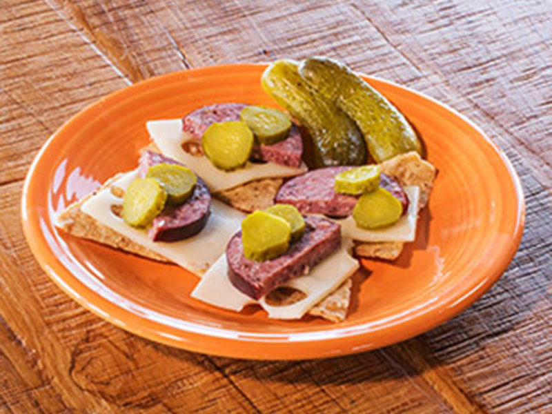 Summer Sausage, Swiss, Mustard & Pickle