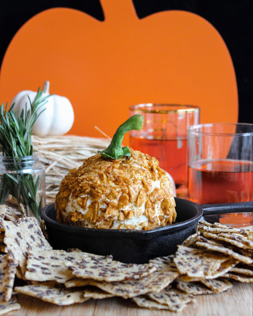 sweet chili pumpkin cheese ball